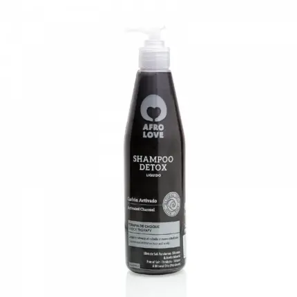 Afro Love Shampoo Detox Carbón Activado 290ml